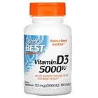 Doctor's Best Vitamin D3 5000IU 180 softgels, Doctor's Best Vitamin D3 5000IU 180 softgels  в интернет магазине Mega Mass