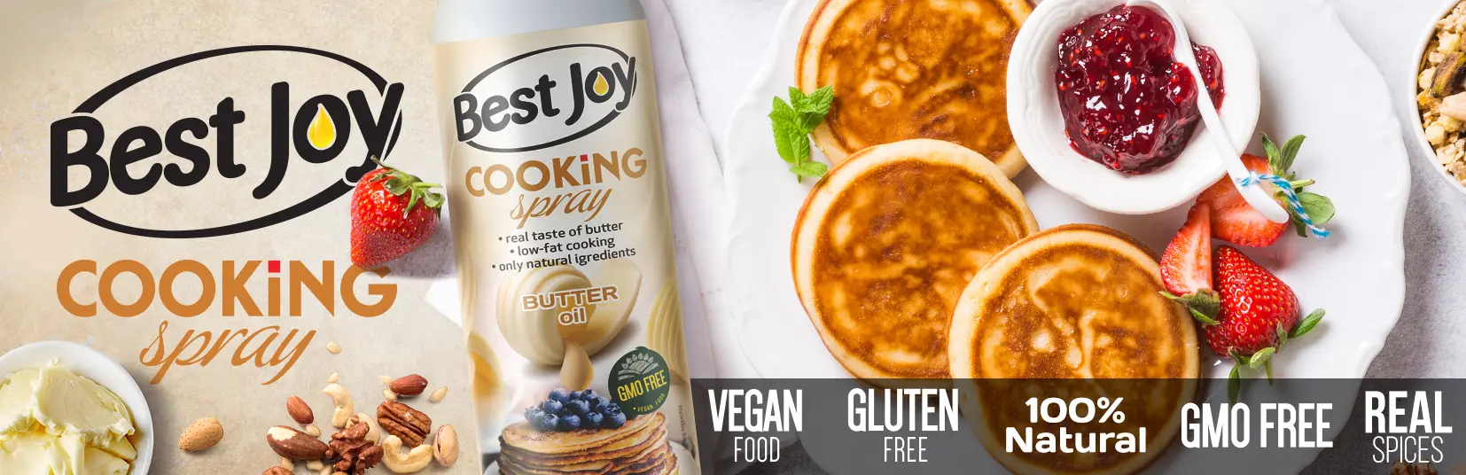 Best Joy Cooking Spray 250 ml Butter Oil