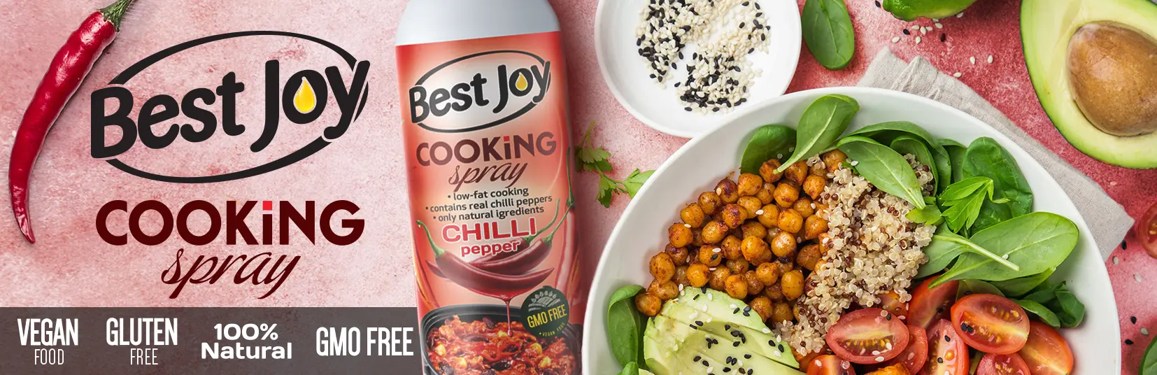 Best Joy Cooking Spray 250 ml Chilli Pepper