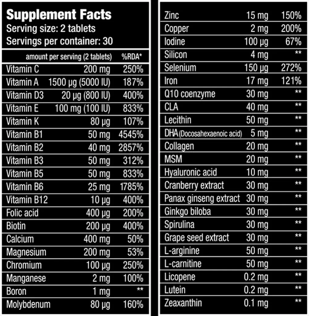 BioTech Active Woman 60 tabs