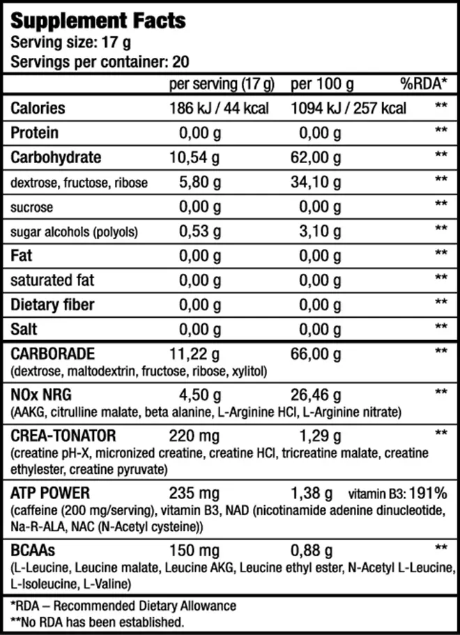 BioTech Nitrox Therapy 340 g