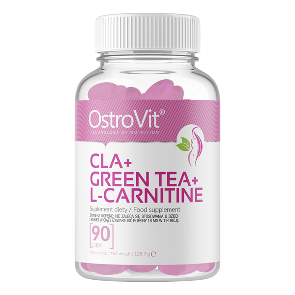 Ostrovit cla + green tea + l-carnitine 90 caps купити, ціна в Києві та Україні, відгуки ⭐ Mega Mass