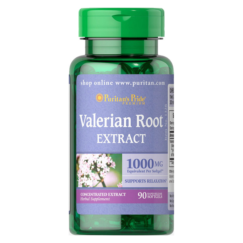 Puritan's pride valerian root 1000 mg 90 softgels купить Киев и Украина ...