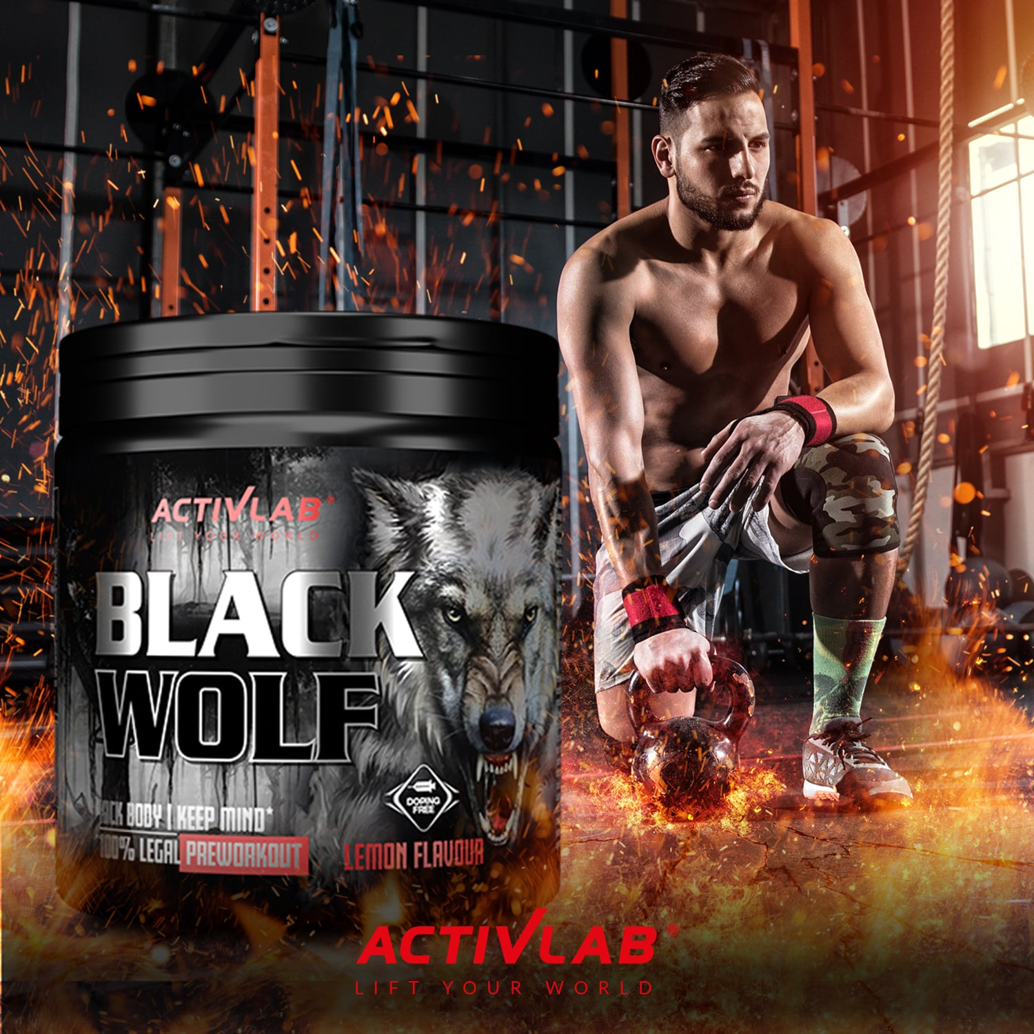 Activlab black wolf 300 g купить Киев и Украина, цена и отзывы