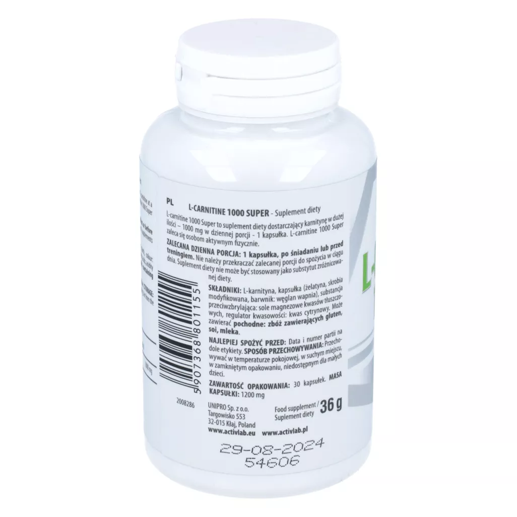 activlab l carnitine L-Carnitina 500mg main image 0