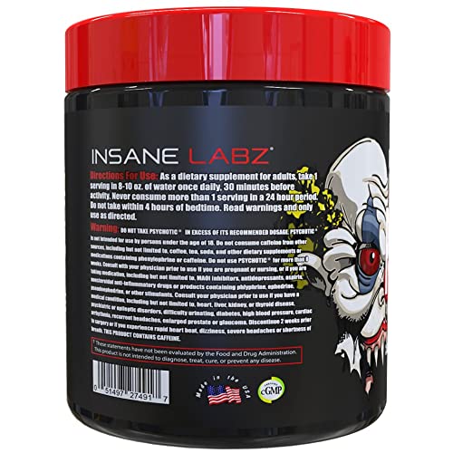 Insane labz psychotic 35 serv купить Киев и Украина, цена и отзывы