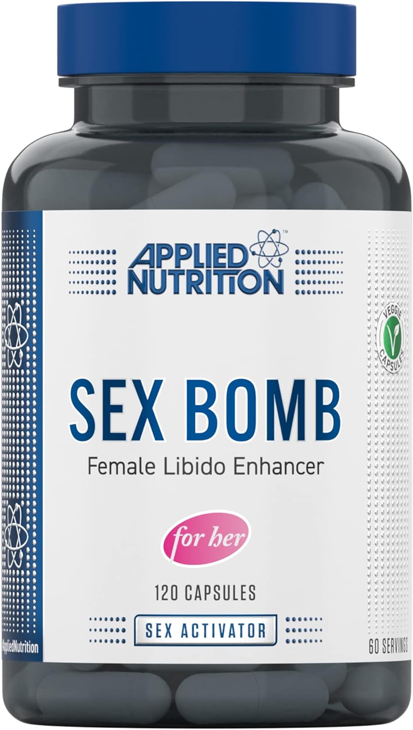 Applied nutrition sex bomb female libido enhancer (for her) 120 caps - Mega  Mass