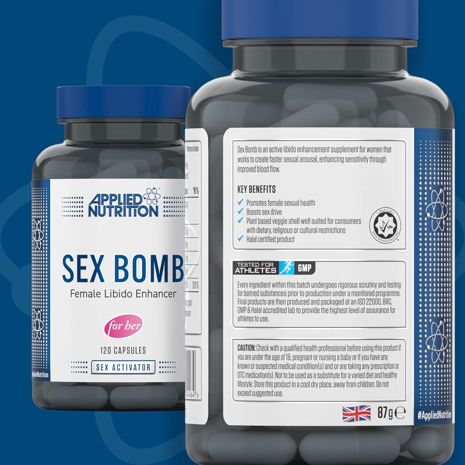 Applied nutrition sex bomb female libido enhancer (for her) 120 caps купить  Киев и Украина, цена и отзывы ⭐ Mega Mass