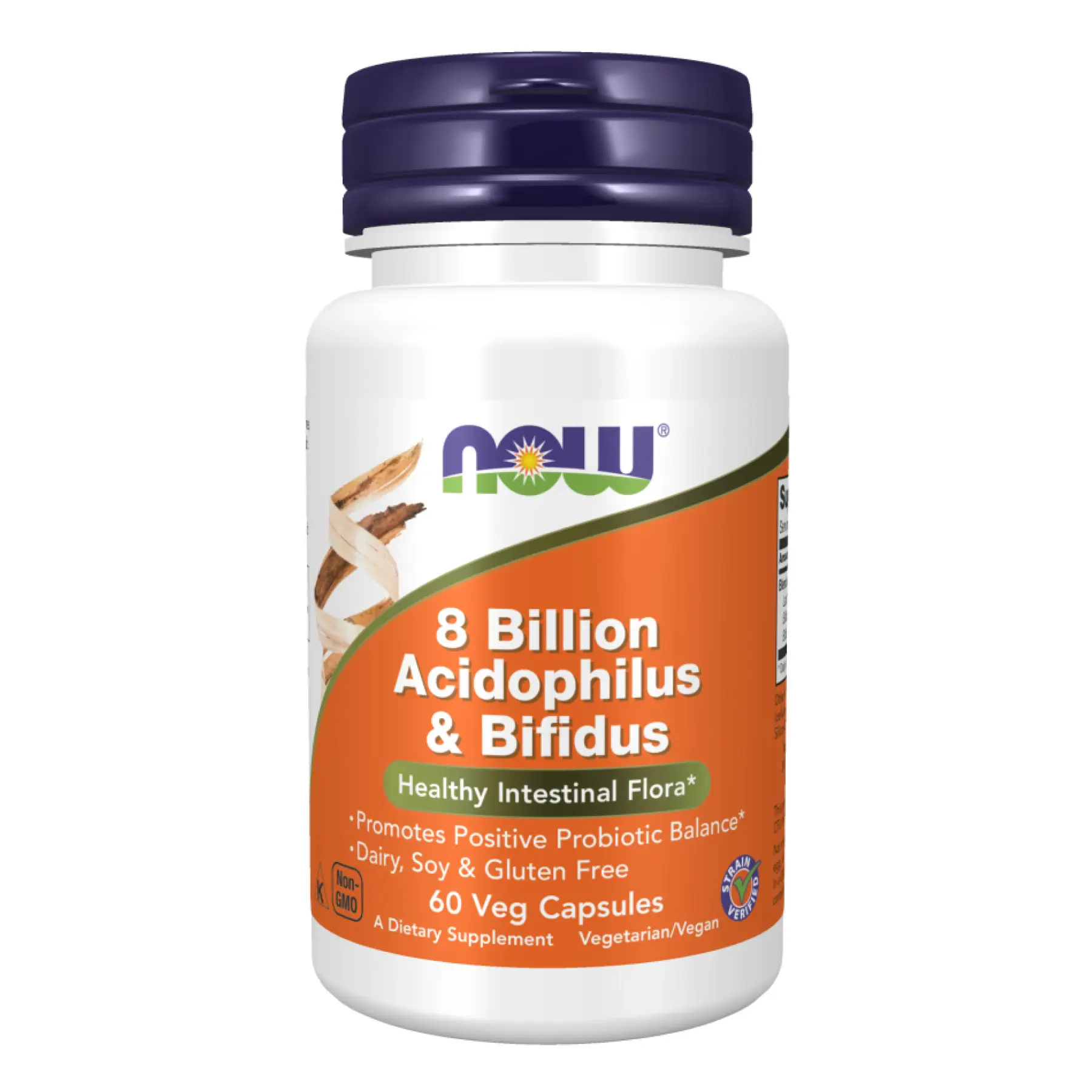 Now 8 billion acidophilus & bifidus 60 caps купить Киев и Украина, цена ...