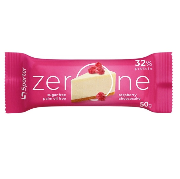 Sport Zero Raspberry Sporter zero one 50 g raspberry cheesecake купити, ціна в Києві та ...