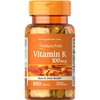Puritan's Pride Vitamin K 100 mcg 100 tabs, image 