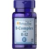 Puritan's Pride Vitamin B-Complex and Vitamin B-12 90 tabs, image 