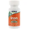 NOW Iron 18 mg 120 caps, NOW Iron 18 mg 120 caps  в интернет магазине Mega Mass