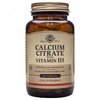 Solgar Calcium Citrate with Vitamin D3 120 tabs, image 