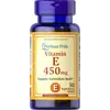 Puritan's Pride E-450 mg 1000 IU 50 softgels, Puritan's Pride E-450 mg 1000 IU 50 softgels  в интернет магазине Mega Mass
