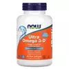 NOW Ultra Omega 3-D + D3 90 softgels, image 