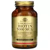 Solgar Biotin 5000 mcg 100 caps, image 