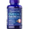 Puritan's Pride Omega-3 Fish Oil 1200 mg 100 softgels, Puritan's Pride Omega-3 Fish Oil 1200 mg 100 softgels  в интернет магазине Mega Mass