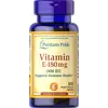 Puritan's Pride E-180 mg (400IU) 100 softgels, Фасовка: 100 caps, Коцентрація: 180 mg, Puritan's Pride E-180 mg (400IU) 100 softgels, Фасовка: 100 caps, Коцентрація: 180 mg  в интернет магазине Mega Mass