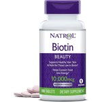 Natrol Biotin 10.000 mcg 100 tabs, Natrol Biotin 10.000 mcg 100 tabs  в интернет магазине Mega Mass