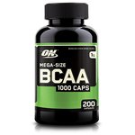Optimum Nutrition Mega-Size BCAA, Фасовка: 200 caps, image 