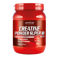 ActivLab Creatine Powder 500 g, Смак: Bubble Gum / Жувальна Гумка, image 