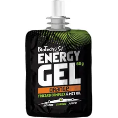 BioTech Energy Gel 60 g, Вкусы: Orange / Апельсин, BioTech Energy Gel 60 g, Вкусы: Orange / Апельсин  в интернет магазине Mega Mass
