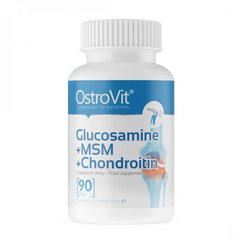 OstroVit Glucosamine + MSM + Chondroitin 90 tabs, OstroVit Glucosamine + MSM + Chondroitin 90 tabs  в интернет магазине Mega Mass