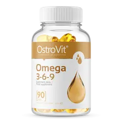 OstroVit Omega 3-6-9 90 caps, OstroVit Omega 3-6-9 90 caps  в интернет магазине Mega Mass