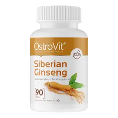 OstroVit Siberian Ginseng 90 tabs, OstroVit Siberian Ginseng 90 tabs  в интернет магазине Mega Mass