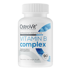 OstroVit Vitamin B Complex 90 tabs, OstroVit Vitamin B Complex 90 tabs  в интернет магазине Mega Mass