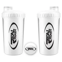 Real Pharm Shaker 700 ml Black, Цвет: Белый (White), Real Pharm Shaker 700 ml Black, Цвет: Белый (White)  в интернет магазине Mega Mass