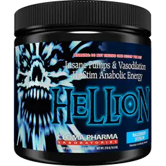 Cloma Pharma Hellion  270 g 30 servings, Вкусы: Raspberry / Малина, Cloma Pharma Hellion  270 g 30 servings, Вкусы: Raspberry / Малина  в интернет магазине Mega Mass