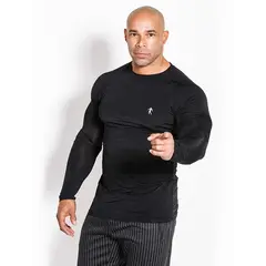 Kevin Levrone Longsleeve 01 LM Compression Black, image 