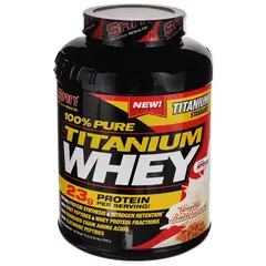 SAN 100% Pure Titanium Whey 2272 g, Фасування: 2270 g, Смак:  Strawberry / Полуниця, image 