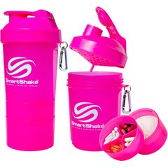 SmartShake 400 ml Pink 3 in 1, SmartShake 400 ml Pink 3 in 1  в интернет магазине Mega Mass