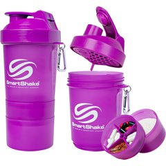SmartShake 400 ml Purple 3 in 1, SmartShake 400 ml Purple 3 in 1  в интернет магазине Mega Mass