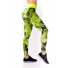 2 Skin Leggings Forest Fluo, image 