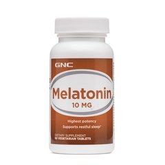 GNC Melatonin 10 mg 60 caps, image 
