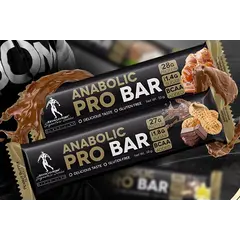 Kevin Levrone Anabolic Pro Bar 68 g Peanut Butter, Kevin Levrone Anabolic Pro Bar 68 g Peanut Butter  в интернет магазине Mega Mass
