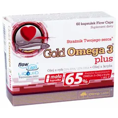 Olimp Gold Omega 3 Plus 60 caps, Olimp Gold Omega 3 Plus 60 caps  в интернет магазине Mega Mass