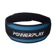 PowerPlay PP-5545 Пояс для важкої атлетики, Колір: Чёрно-синий, Розмір: XS, image 