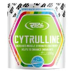 Real Pharm Cytrulline 200 g, Смак: Lemon Orange / Лимон Апельсин, image 