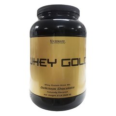 Ultimate Nutrition Whey Gold 908 g, Вкус:  Chocolate / Шоколад, Ultimate Nutrition Whey Gold 908 g, Вкус:  Chocolate / Шоколад  в интернет магазине Mega Mass
