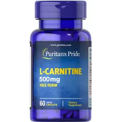 Puritan`s Pride L-Carnitine 500 mg 60 caps, image 