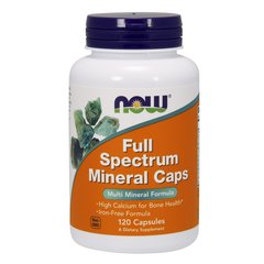 NOW Full Spectrum Mineral Caps 120 caps, image 