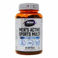 NOW Men's Active Sports Multi 90 softgels, image 