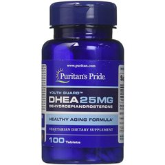 Puritan's Pride DHEA 25 mg 100 tabs, Puritan's Pride DHEA 25 mg 100 tabs  в интернет магазине Mega Mass