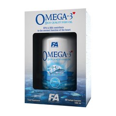 Fitness Authority Omega 3 60 caps, image 