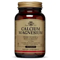 Solgar Calcium Magnesium 333/133 mg 100 tabs, image 